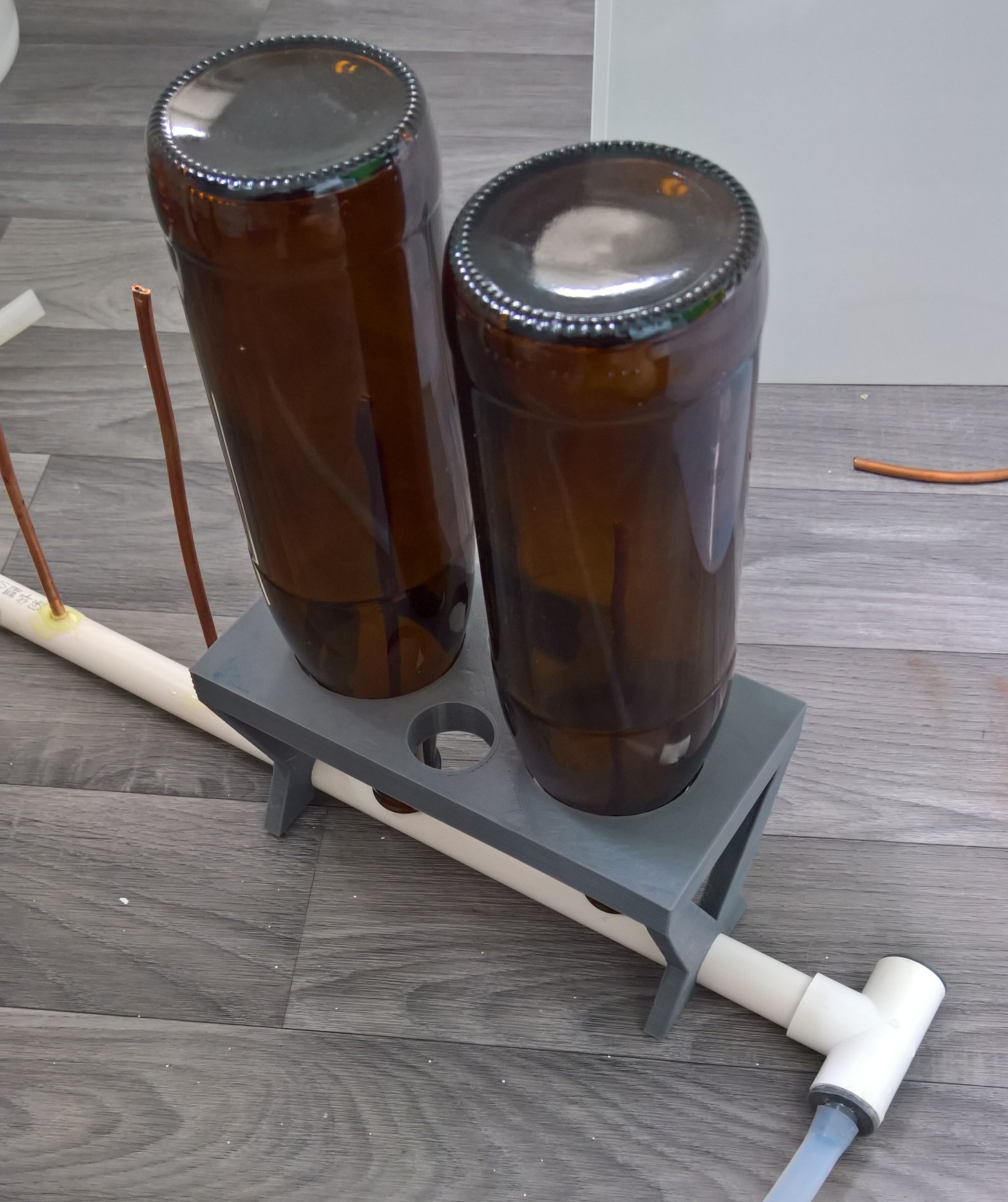 3D printed bottle holder